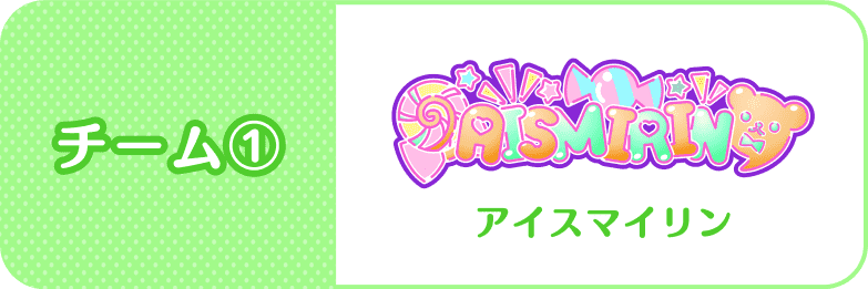 チーム1：AISMARIN(アイスマリン)