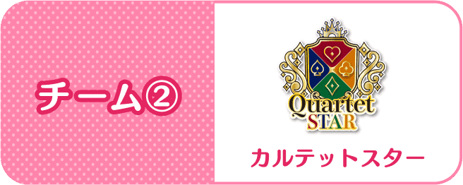 チーム2：QuartetSTAR(カルテットスター)