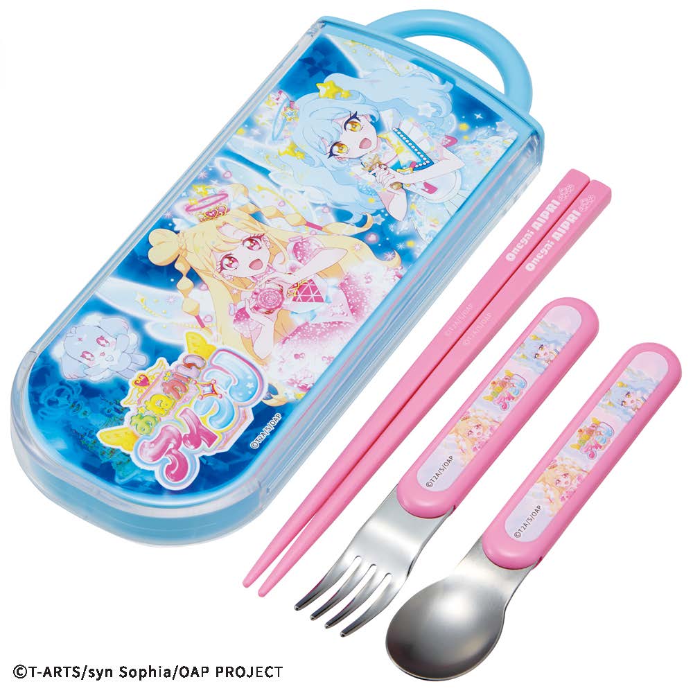 食洗機対応スライドトリオセット(名入れスペース付お箸)