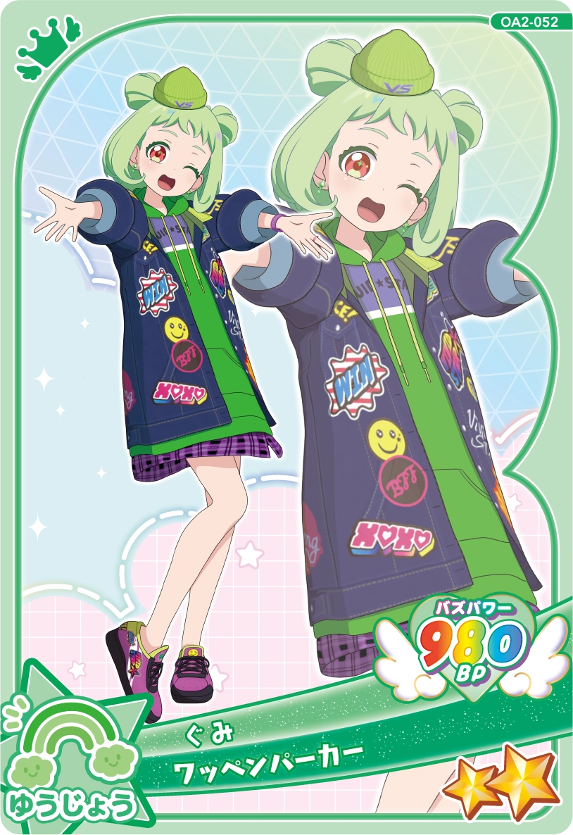 ワッペンパーカー