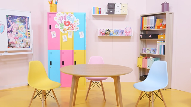 アイプリちゅ～ぶ「ひみつのアイプリ部」の部室