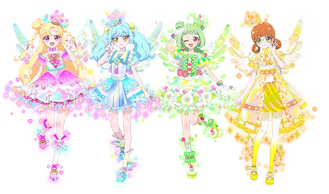 いのり・あおい・ぐみ・おりびあ