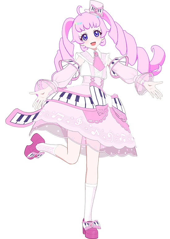 ガーリーピアノピンク