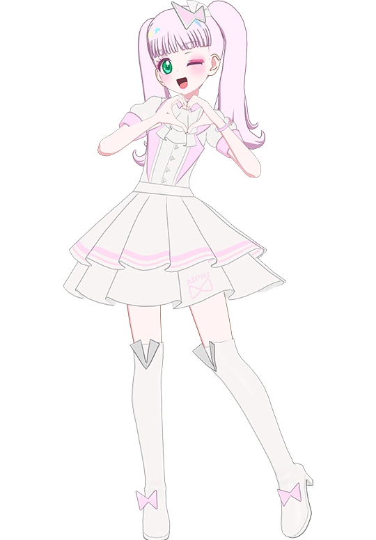 ラブリーアイドルホワイトピンク
