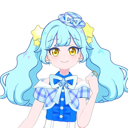 リボンアイドルブルー