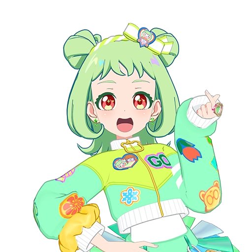 シールぺったんチアグリーン