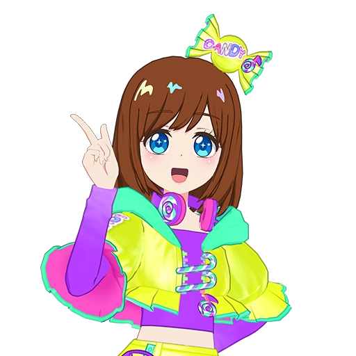 キャンディポップビビッドイエロー