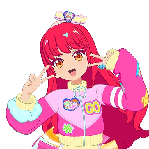 シールぺったんチアピンク