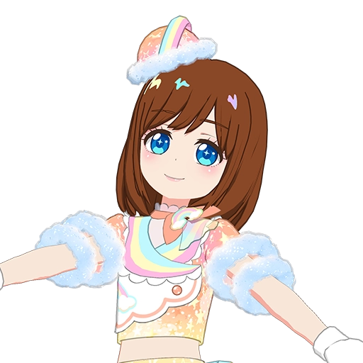 ゆめかわレインボーミルキーオレンジ