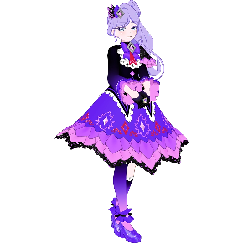 ゴシックフレアパープル