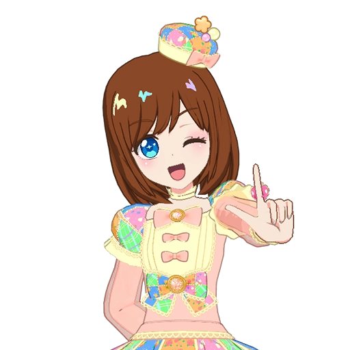 パステルパッチワークオレンジ