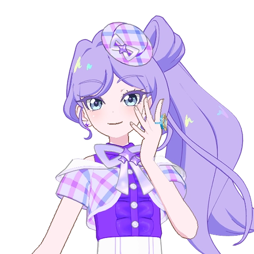 リボンアイドルパープル