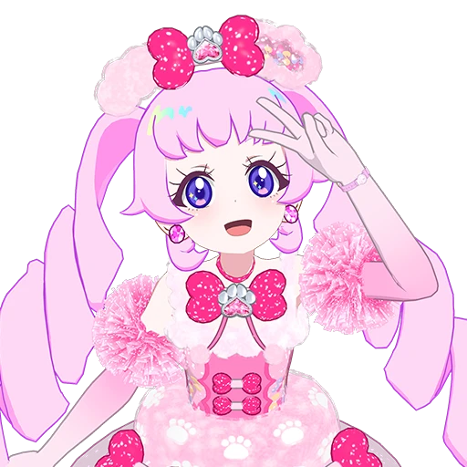 アニマルバズリウムプードルピンク