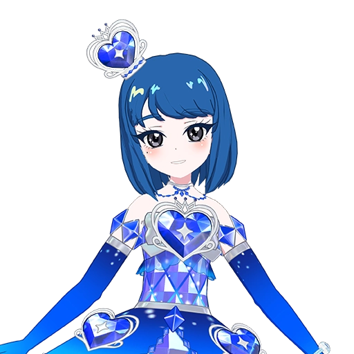 おしゃれのクリスタルブルー