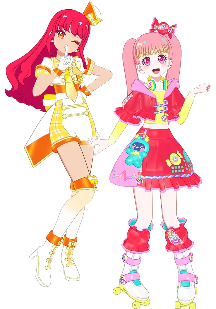フルコーデガチャおねがい2だん前半のかわいいコーデ