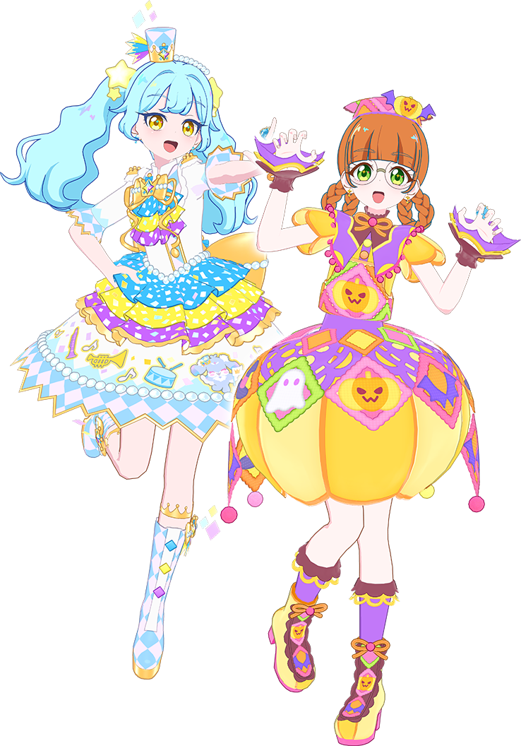 フルコーデガチャおねがい4だん前半のかわいいコーデ