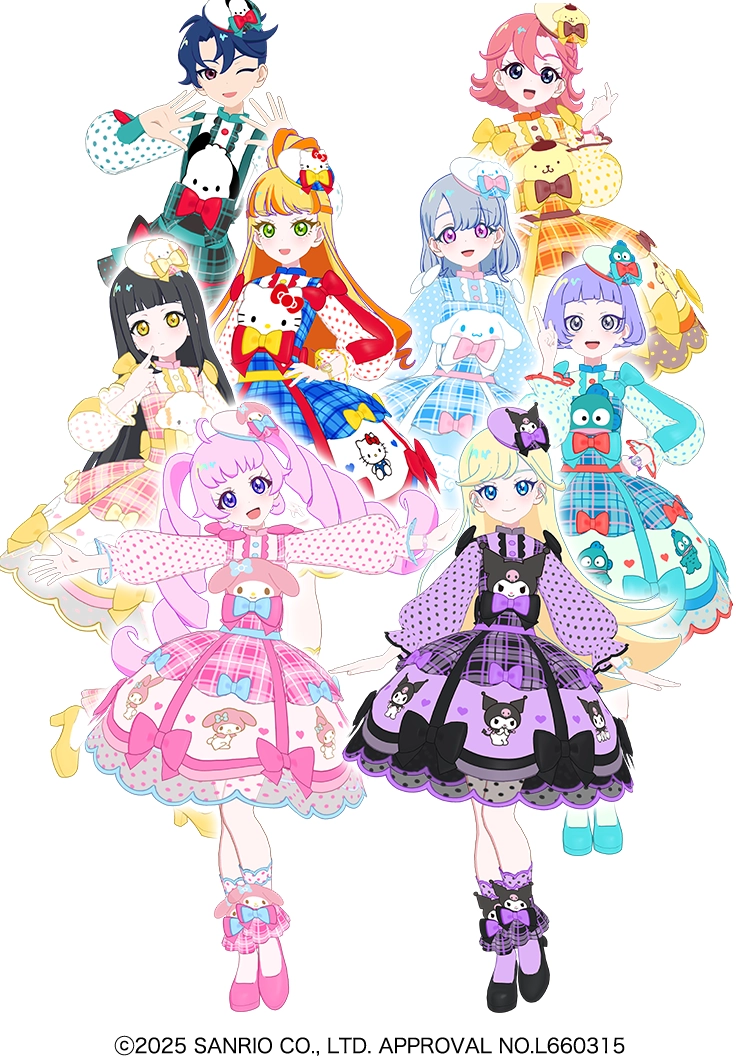 サンリオキャラクターズのコラボコーデが登場!