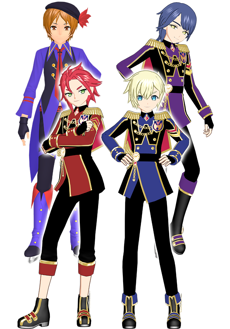 イチオシひろばにプリティーボーイズのキャラクターやコーデが登場!
