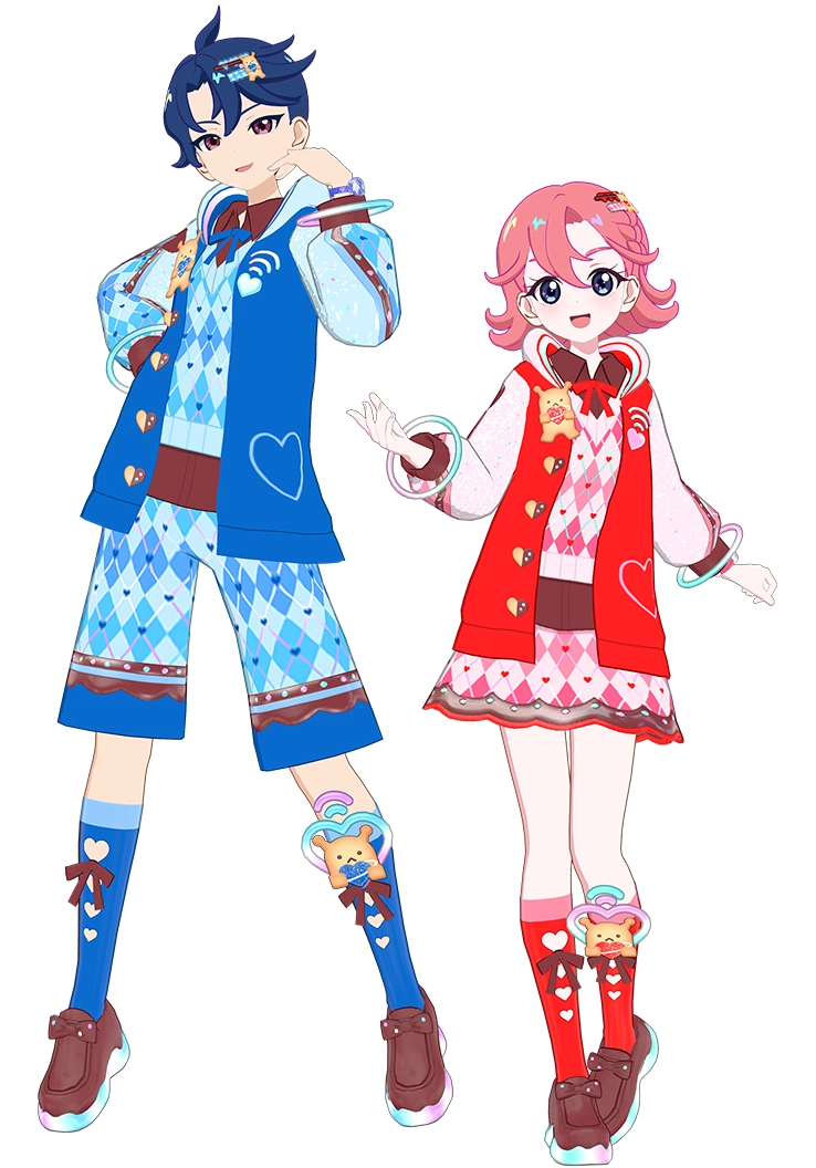 バレンタインのコーデが登場♪